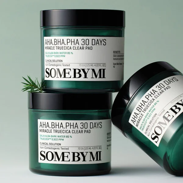 AHA BHA PHA 30 Days Miracle Truecica Clear Pad 70 Pads - Image 3