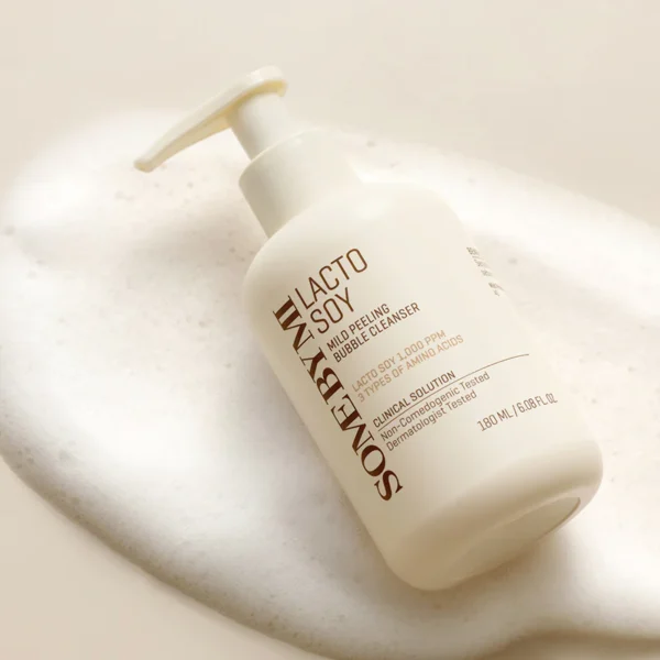 Lacto Soy Mild Bubble Peeling Cleanser 180ml - Image 2