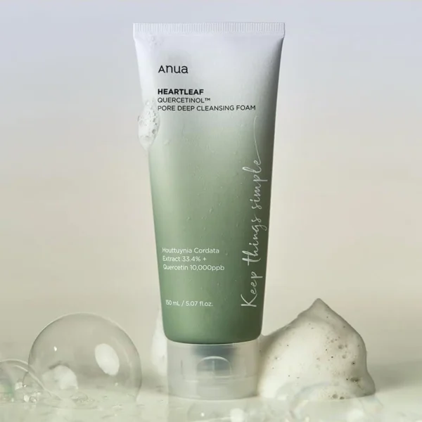 Heartleaf Quercetinol Pore Deep Cleansing Foam 150ml - Image 2