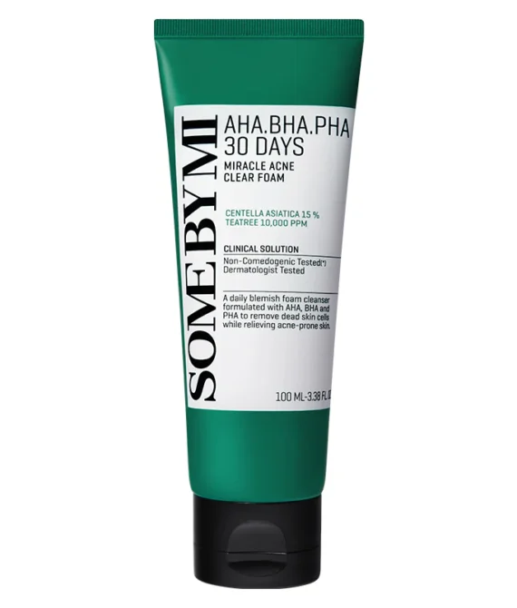 AHA BHA PHA 30 Days Miracle Acne Clear Foam 100ml