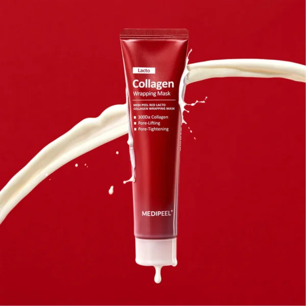 Red Lacto Collagen Wrapping Mask 70ml - Image 2