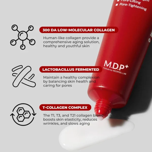 Red Lacto Collagen Wrapping Mask 70ml - Image 6