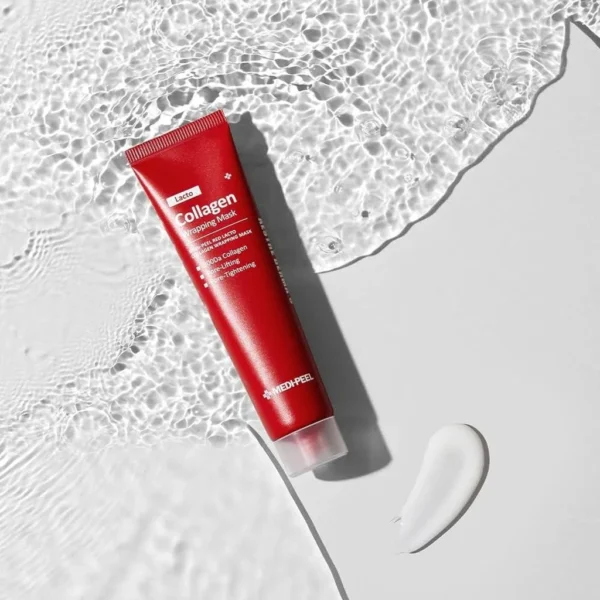 Red Lacto Collagen Wrapping Mask 70ml - Image 3