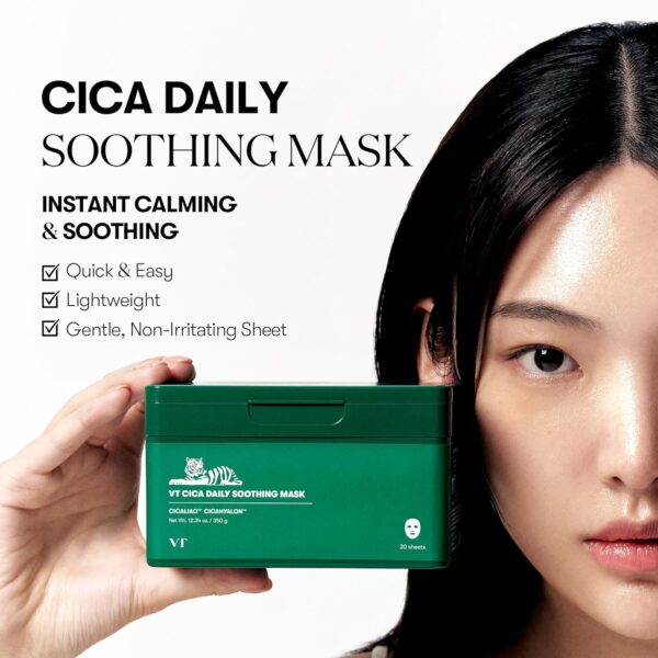 CICA Daily Soothing Mask 30pcs - Image 6