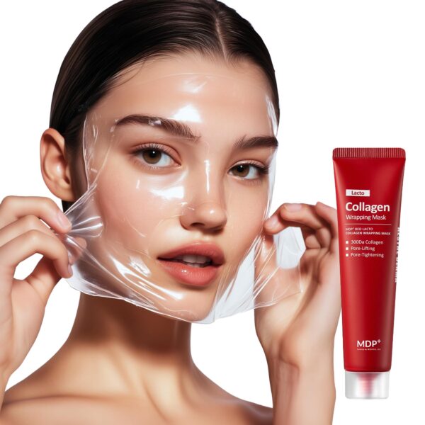 Red Lacto Collagen Wrapping Mask 70ml - Image 4