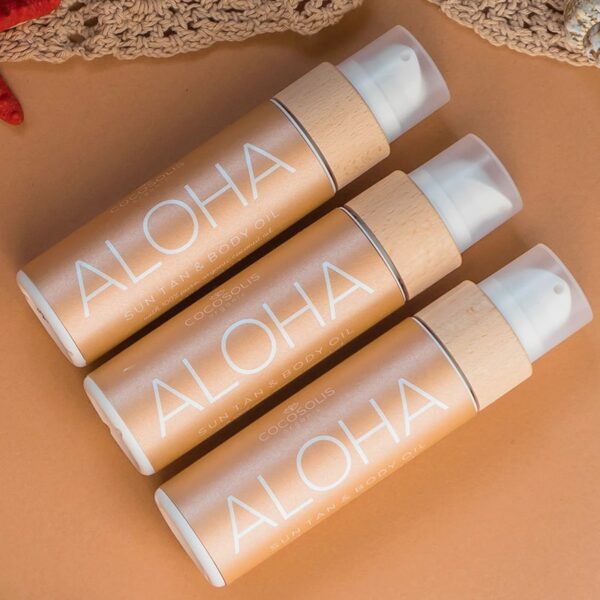 ALOHA Suntan & Body Oil 110ml - Image 2
