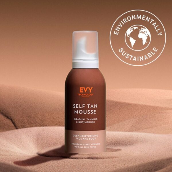 EVY Self Tan Mousse Light/Medium 150ml - Image 2