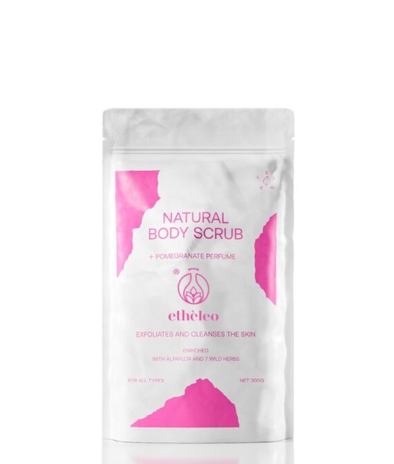 Natural Body Scrub Pomegranate 300g
