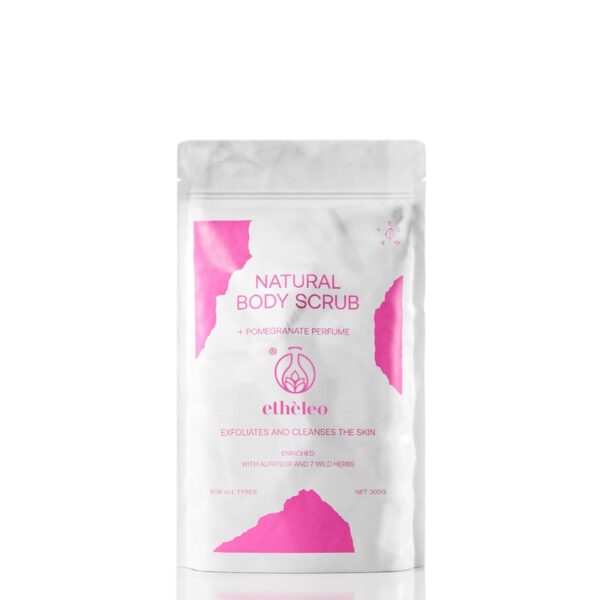 Natural Body Scrub Pomegranate 300g