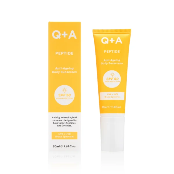 Peptide SPF50 Anti-Ageing Daily Sunscreen – Aντηλιακό Προσώπου με Πεπτίδια 50ml - Image 4