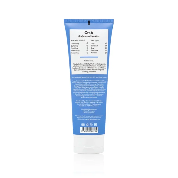 Salicylic Acid Body Wash - Αφρόλουτρο Σώματος με Σαλικυλικό Οξύ 250ml - Image 3
