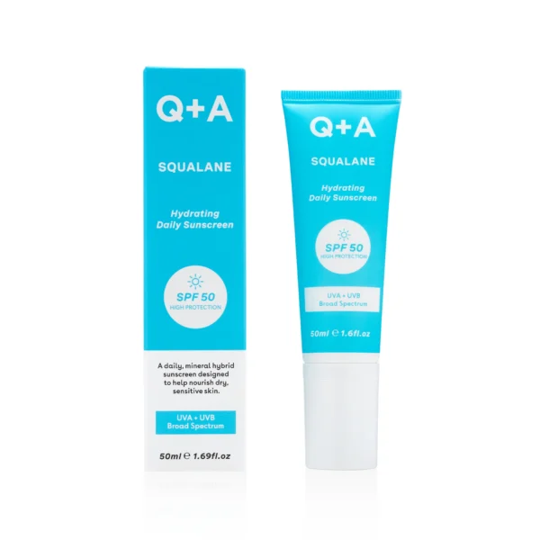 Squalane SPF50 Hydrating Daily Sunscreen – Ενυδατικό Αντηλιακό Προσώπου με Σκουαλάνιο 50ml - Image 4