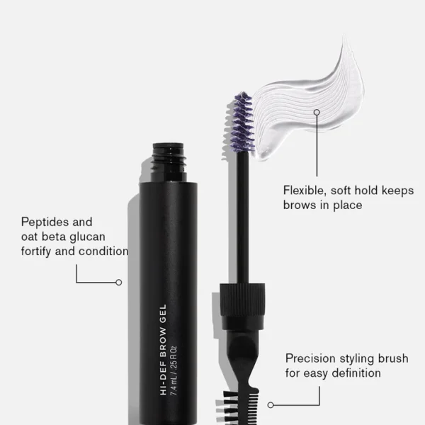 Hi-Def Brow Gel Clear - Διαφανές Gel Φρυδιών 7.5ml - Image 4