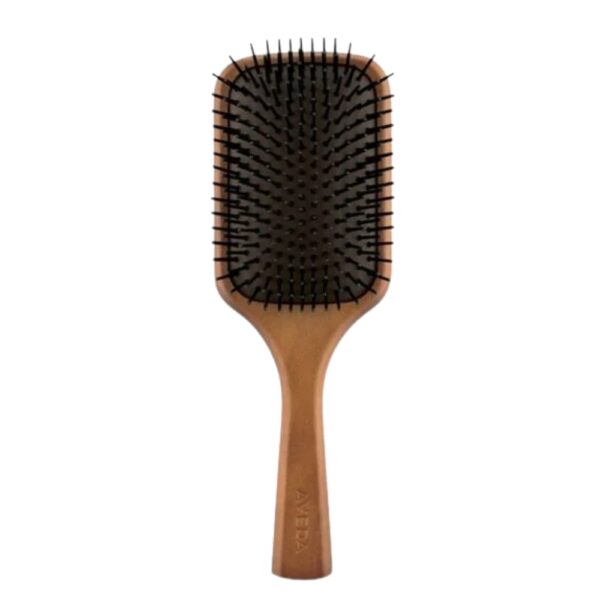 Wooden Hair Paddle Brus