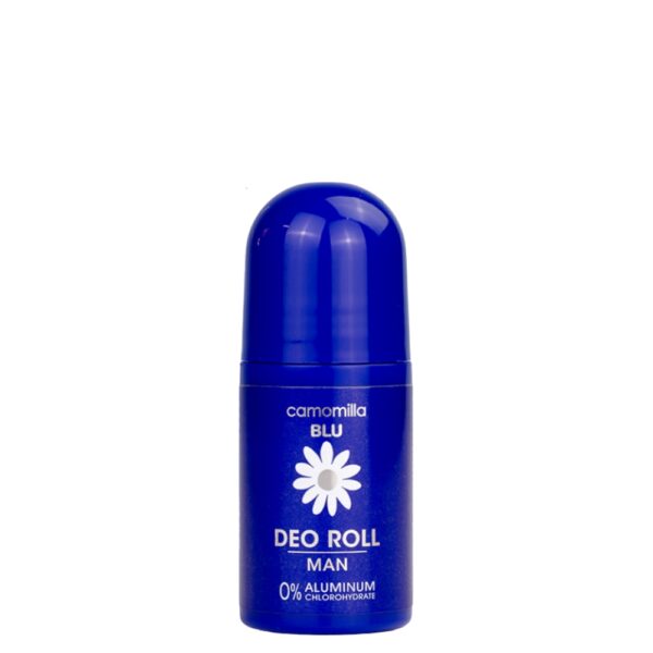 Camomilla BLU Deo Roll Man Ανδρικό Αποσμητικό σε Roll-On Χωρίς Αλουμίνιο 50ml