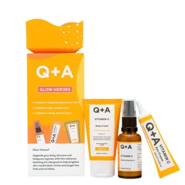 Q+A Glow Heroes Gift Set