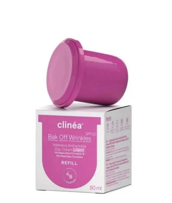 Refill Bak off Wrinkles LIGHT SPF20 Κρέμα Ημέρας Αντιγήρανσης ελαφριάς υφής με SPF 20 50ml