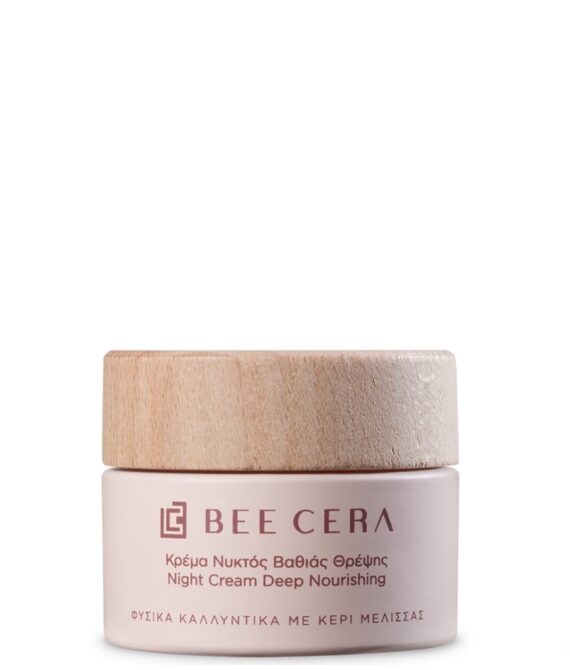 Bee Cera Κρέμα Νυκτός Βαθιάς Θρέψης 50ml
