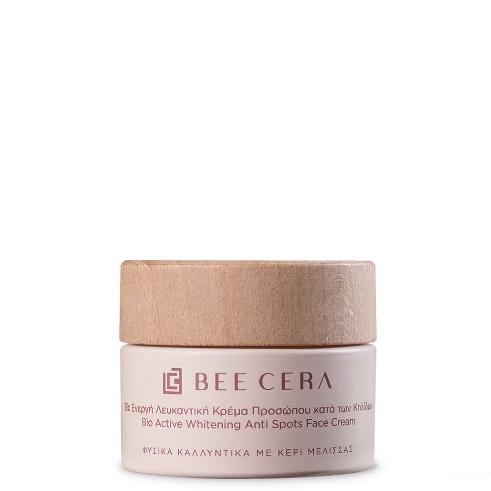 Bee Cera Βίο Ενεργή Λευκαντική Κρέμα Προσώπου κατά των Κηλίδων 50ml