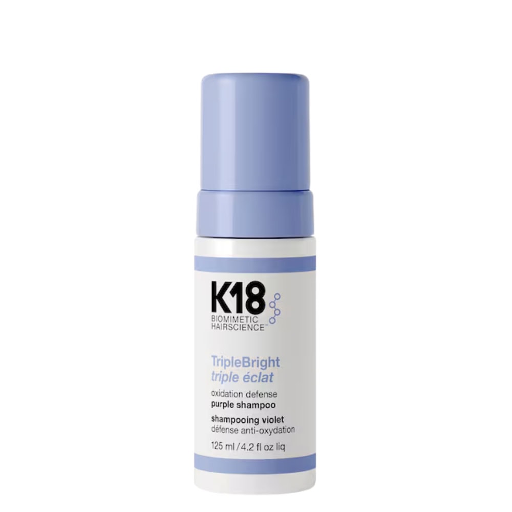 K18 TripleBright oxidation defense purple shampoo 125ml