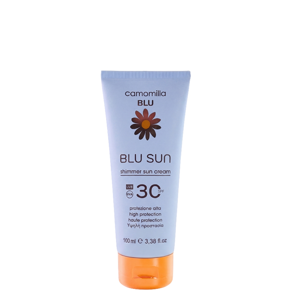 Camomilla Blu Sun Shimmer Sun Cream SPF 30 100ml